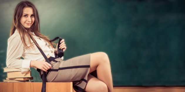 Sexy Teacher Role-play Costume